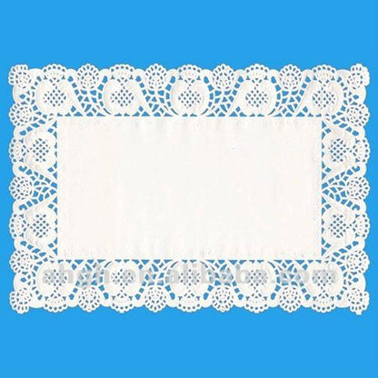 Grade Doilies Paper Rectangular White 250pcs