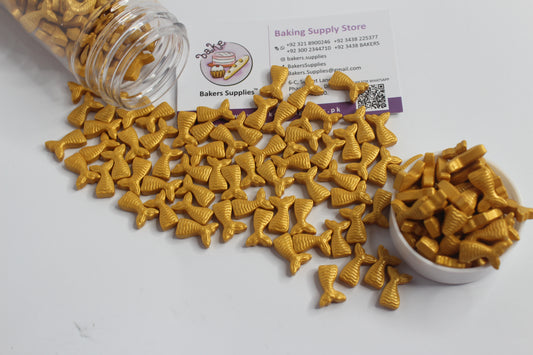 Golden Mermaid Tail Sprinkles Confetti