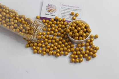 7mm Dijon Golden Balls Pearls Sprinkles