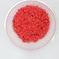 4mm Solid Red Flower Sprinkle Confetti