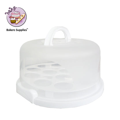 Round Cake Caddy Cupcake Caddy