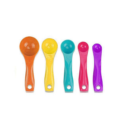 5pcs Multi Color Spoon Set