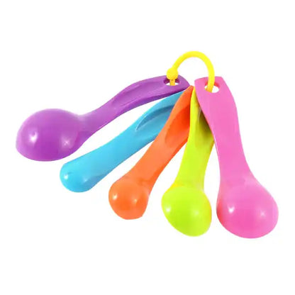 5pcs Multi Color Spoon Set