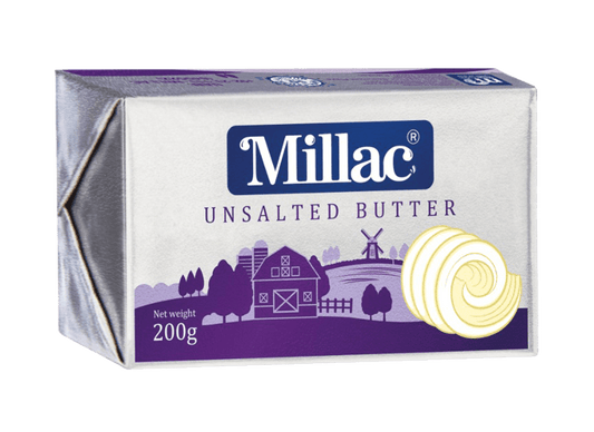 Millac Unsalted Butter 1kg