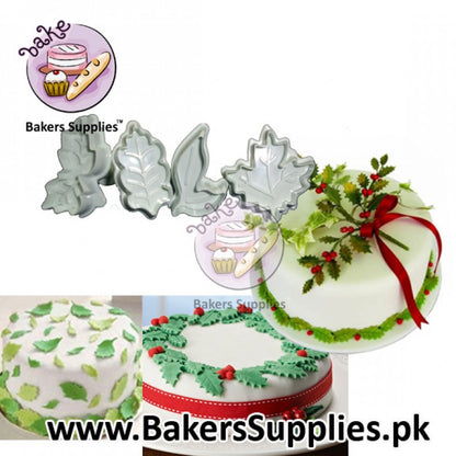 Multi Leaves Plunger Cutter 4pcs Set