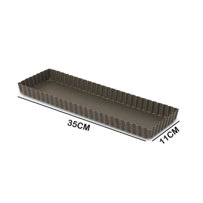 NS Tart Pan Rectangle Small 13.5" x 4" x 1"
