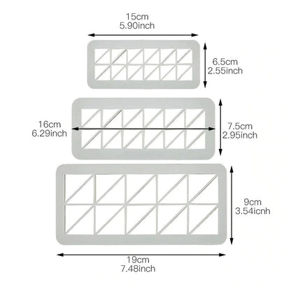 Geometric Multicutter 3pc Set
