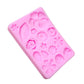 ROSE PLUM FLOWER LEAF SILICONE MOLD