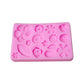 ROSE PLUM FLOWER LEAF SILICONE MOLD