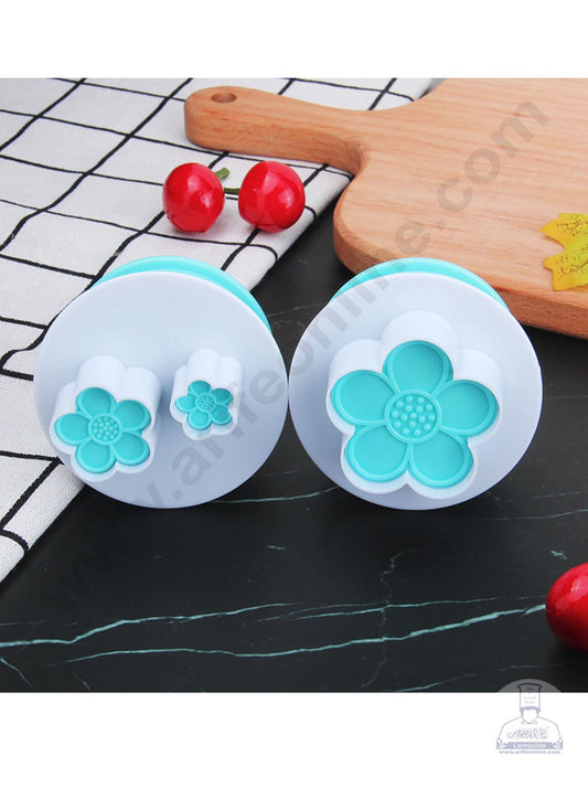 BLUE BLOSSOM PLUNGER FONDANT CUTTER