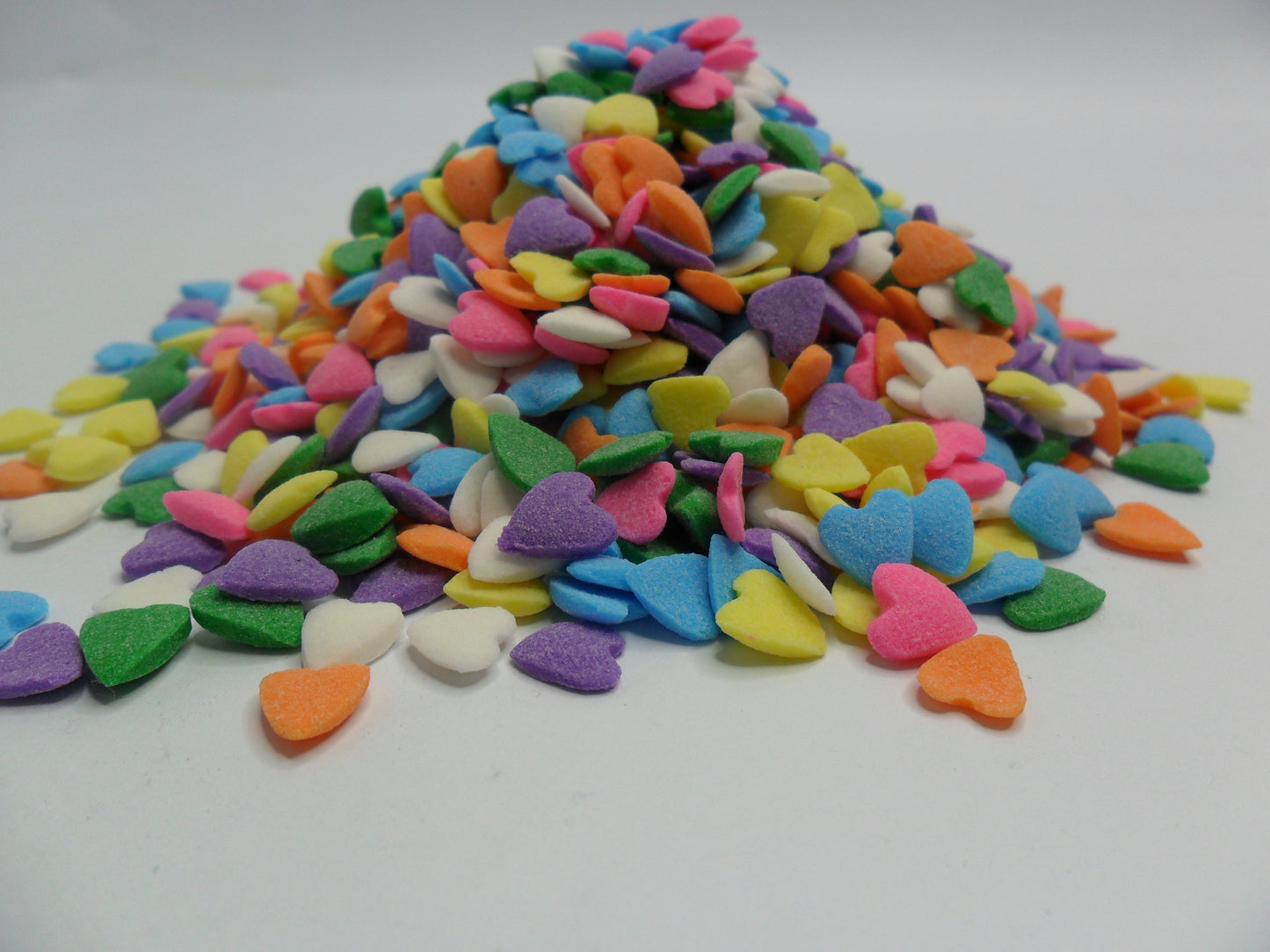 7mm Multi Heart Confetti Sprinkles