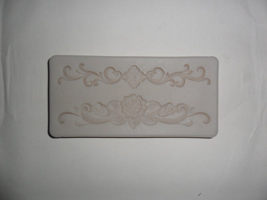 Silicon Beauty Boarder Fondant Mold