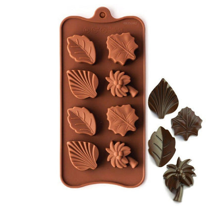 LEAVES SILICON CHOCOLATE MOLD
