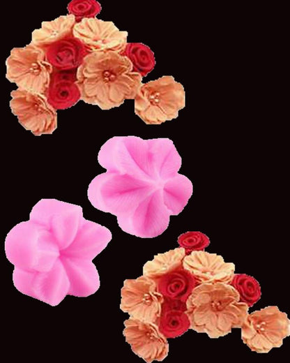 SILICON CALYX FONDANT MOLD SET