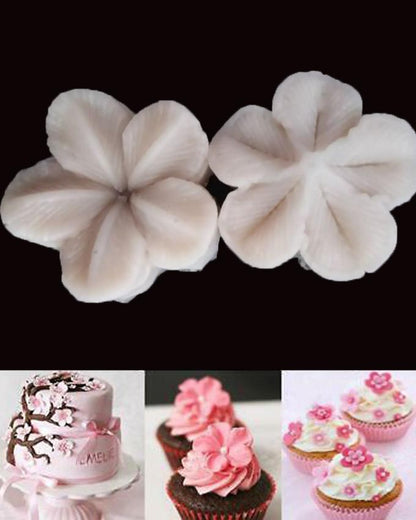 SILICON CALYX FONDANT MOLD SET