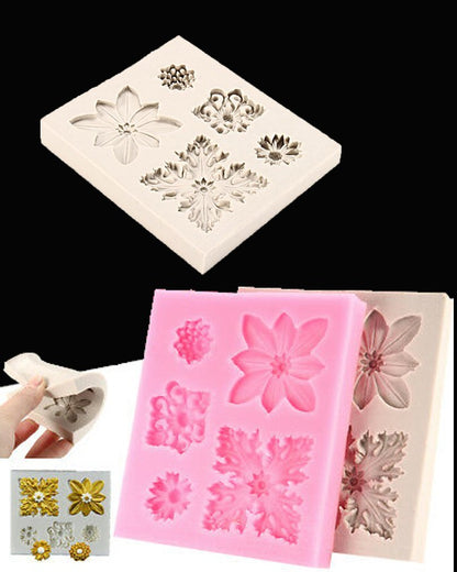 SILICON DIAMOND CORNER FONDANT MOLD