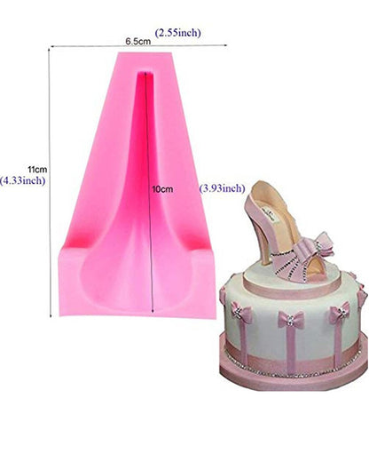SILICON LARGE HEEL FONDANT MOLD