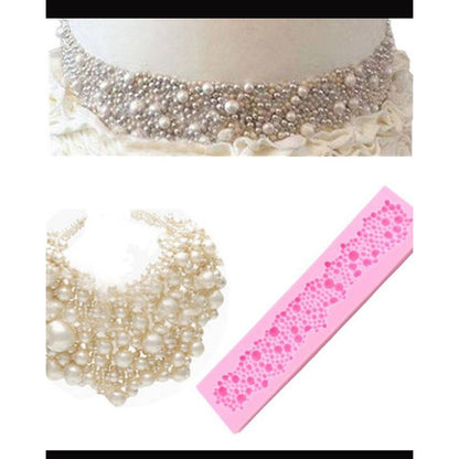 SILICON GALAXY BEAD FONDANT MOLD