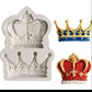 SILICON CROWNS FROM PRINCESS QUEEN FONDANT MOLD
