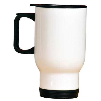 White Glossy SS Insulated Travel Mug 140oz