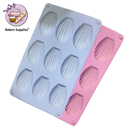 Silicon Madeleine Pan Size 10″ x 7″