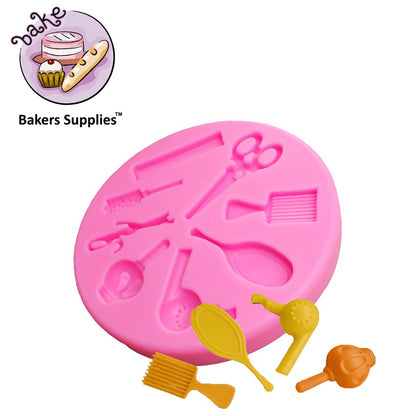 Silicon Makeup Accessories Fondant Mold