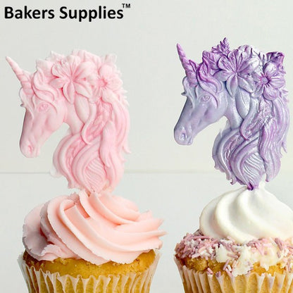 Silicon Unicorn Style Fondant Mold
