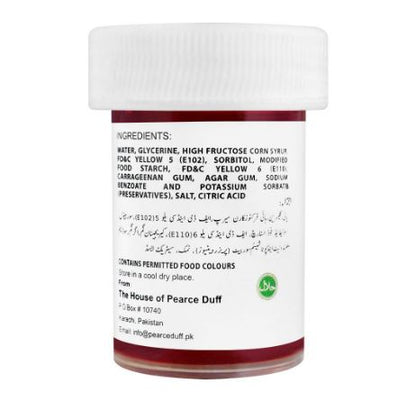 Sunset Yellow Icing Color Pearce Duff