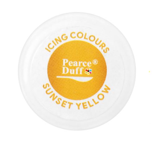 Sunset Yellow Icing Color Pearce Duff