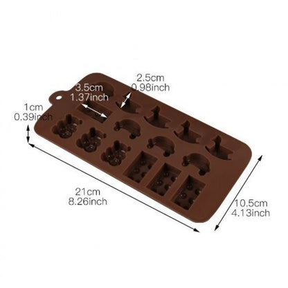 TOYS SILICON CHOCOLATE MOLD