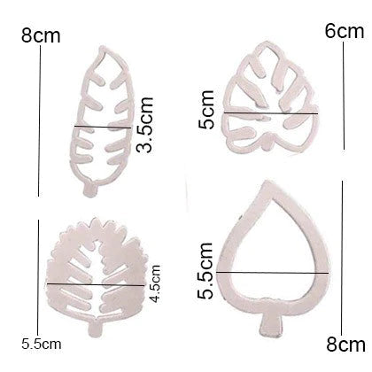 Tropical Leaves Cutter Set