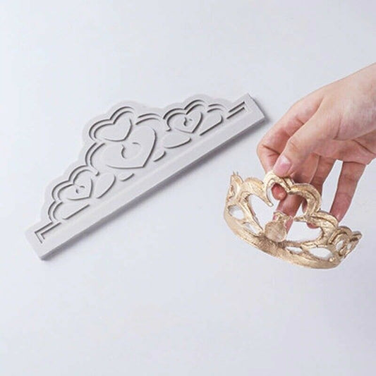 Silicon Princess Crown Fondant Mold