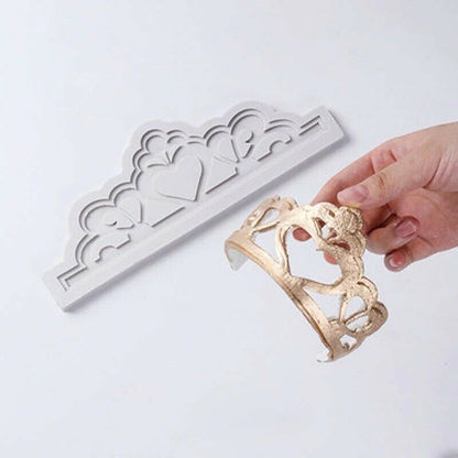 Silicon Princess Crown Fondant Mold