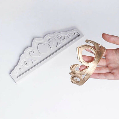 Silicon Princess Crown Design 2 Fondant Mold