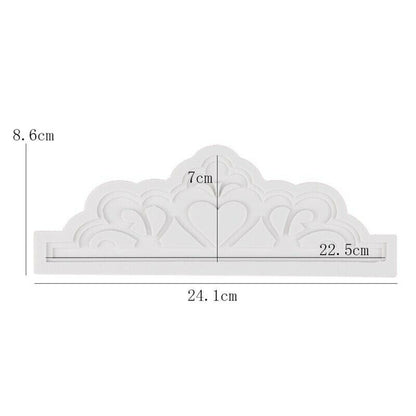 Silicon Princess Crown Fondant Mold