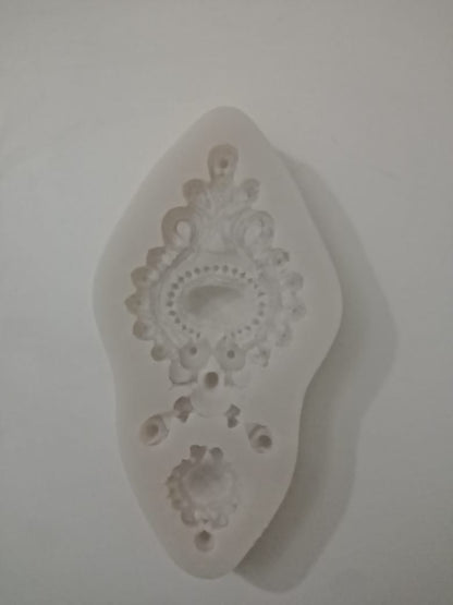 Silicon Pendant Fondant Mold