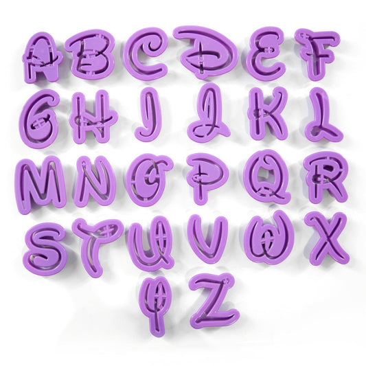 Disney Alphabet Cutter Set