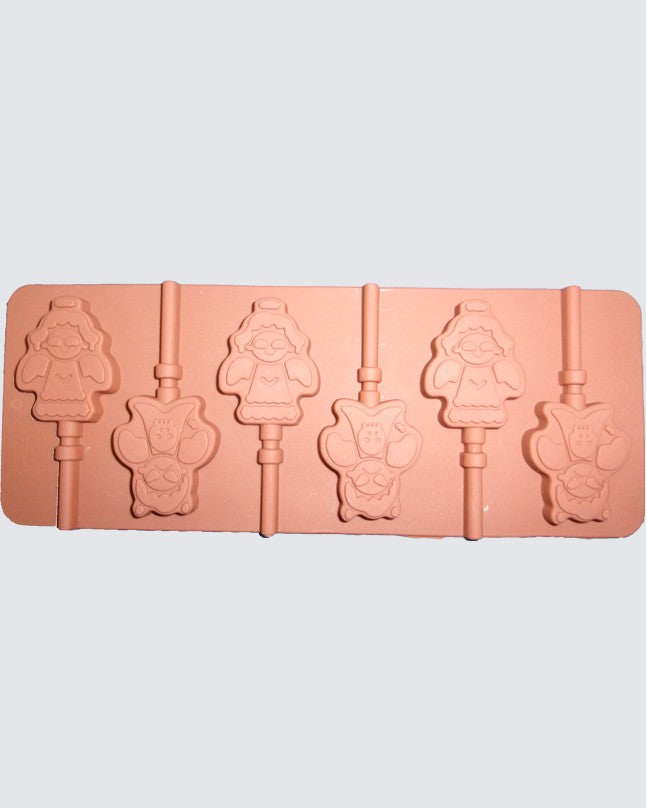 Silicon Chocolate Lolly Pop Mold