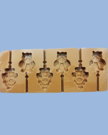 Silicon Chocolate Lolly Pop Mold