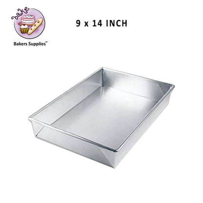 Rectangular Cake Pan Silver GI Material