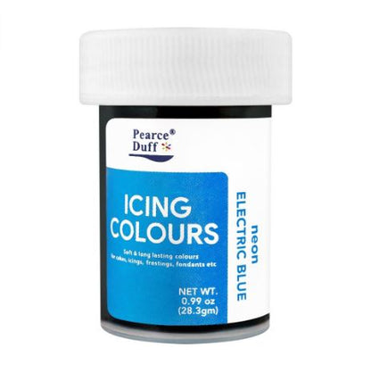 Neon Electric Blue Icing Color Pearce Duff