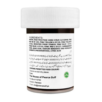 Brown Icing Color Pearce Duff