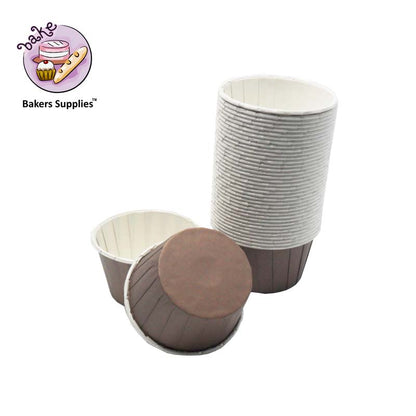 White Round Edge Cupcake Liner 100pcs