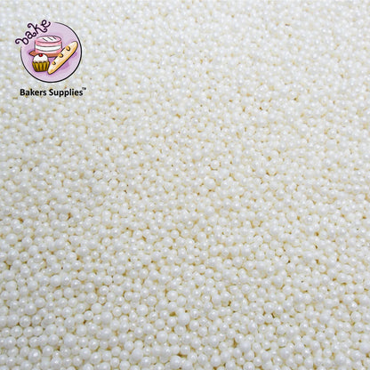 2mm Egg White Balls Pearls Sprinkles