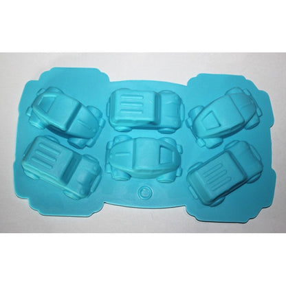 6 Cavity Cars Silicon Mold