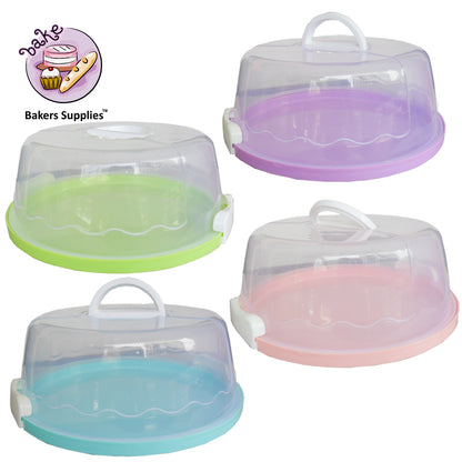 SHALLOW ROUND CAKE CADDY CUPCAKE CADDY