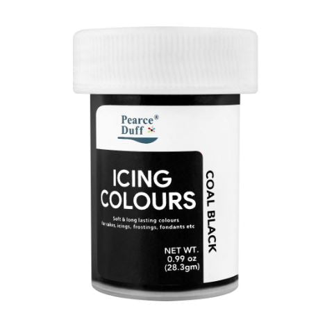 Coal Black Icing Color Pearce Duff