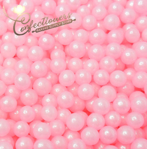4mm Bubble Pink Balls Pearls Sprinkle