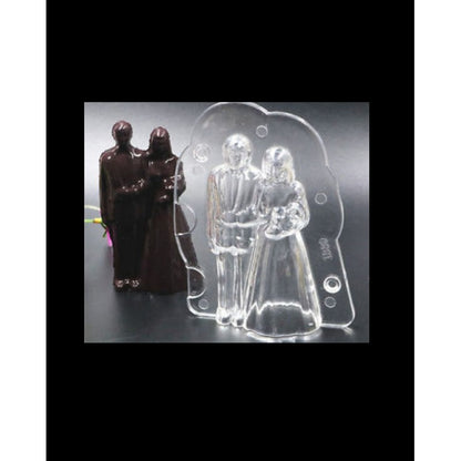 ACRYLIC CHOCOLATE MOLD COUPLE