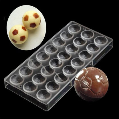Acrylic Chocolate Mold Football